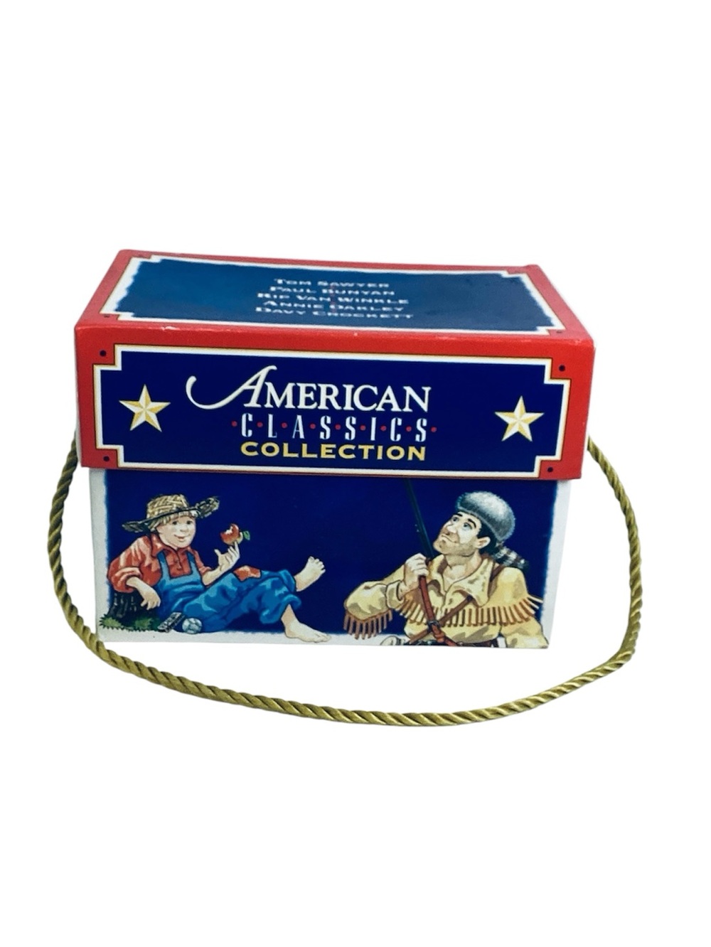 π American Classics Collection Decorative Box in Red, Blue, White